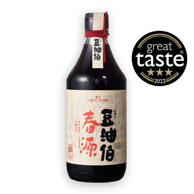 Doyoubo DYB Chun Yuan Naturally Brewed Artisanal Black Bean Soy Sauce - 2022 Great Taste Award 3* Winner