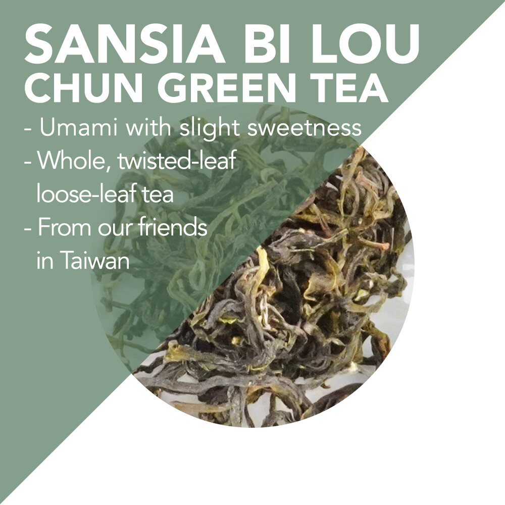 Sansia Bi Lou Chun Spiral Green Tea  – Spring