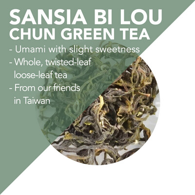 Sansia Bi Lou Chun Spiral Green Tea  – Spring