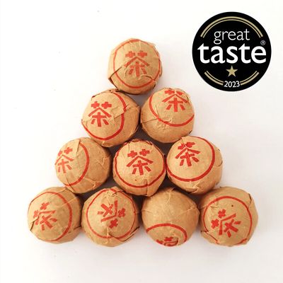 Award-Winning 25-year Aged Puer Tuocha - Yellow Paper