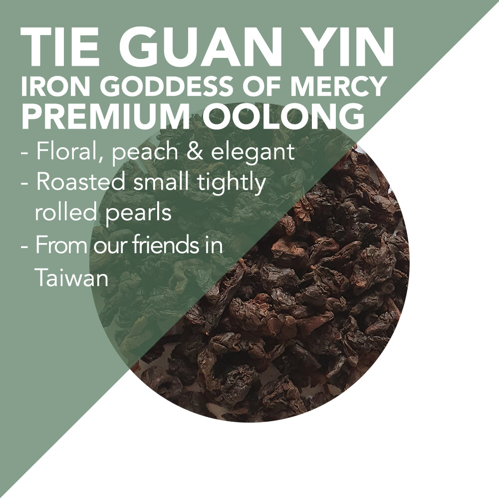 Tie Guan Yin - Iron Goddess of Mercy – Spring – Floral, peach, elegant
