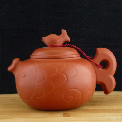 Koi and Baby Koi Fish Teapot